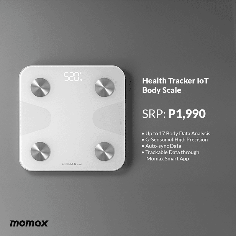 MOMAX Health Tracker IoT Body Scale