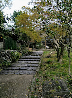 Stone Steps In Maruyama Park, Kyoto