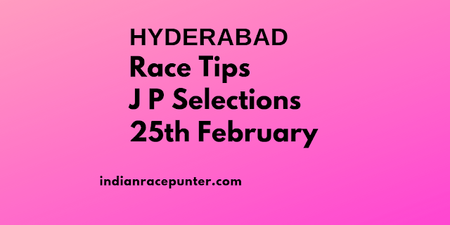 Hyderabad Race Tips 25 February, Trackeagle, Track eagle.