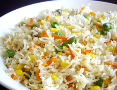 Arroz Tricolor à Moda Indiana (vegana)