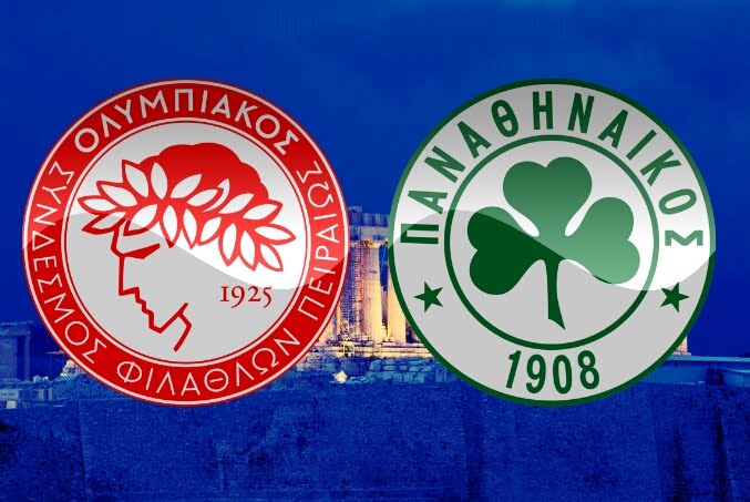 Olympiakos x Panathinaikos: O dérbi dos inimigos eternos.