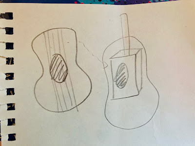 Guitar craft sketch