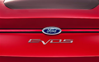 Ford EVOS Concept badge