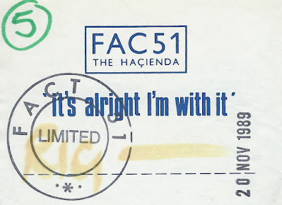 Hacienda pass, 20th November 1989