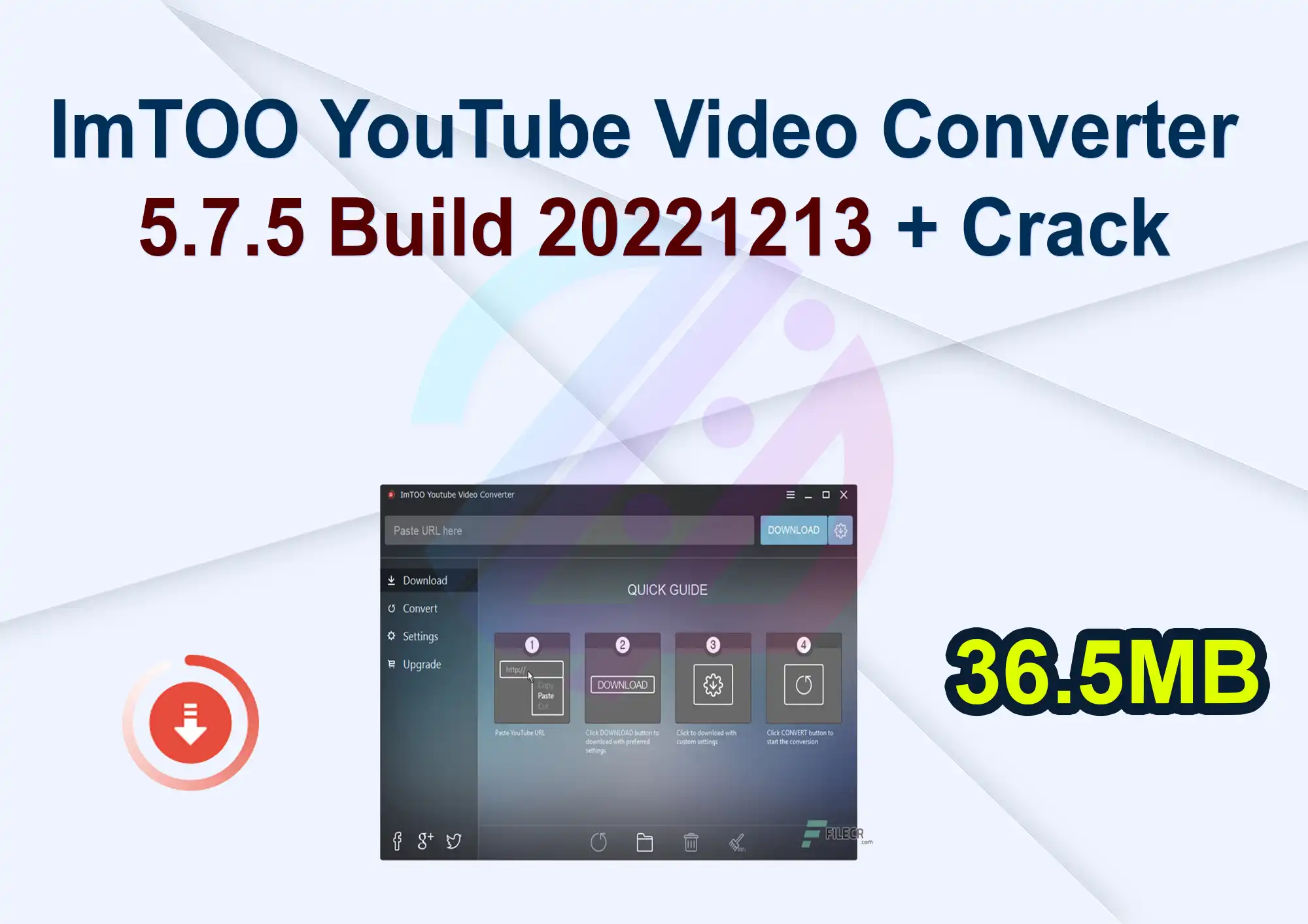 ImTOO YouTube Video Converter 5.7.5 Build 20221213 + Crack