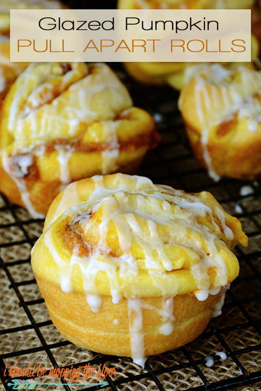 pumpkin pull apart rolls