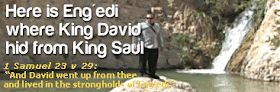 ENGEDI 1 Samuel 23 v29.