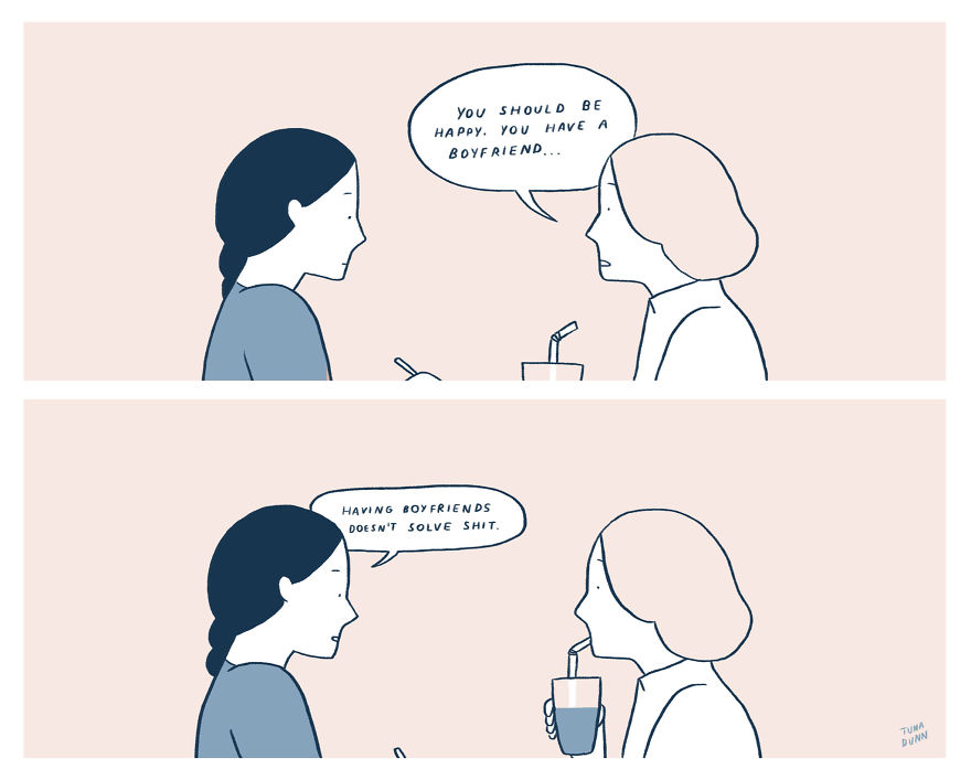 30 Amazing Comics That Illustrate The Ups And Downs Of A Relationship