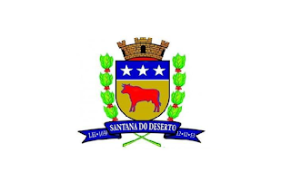 Bandeira de Santana do Deserto MG