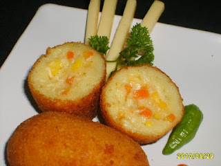 Resep Kroket Kentang Isi Sayur