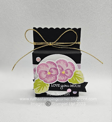 stampin up, pansy patch