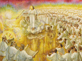 the heavenly glory with Jesus christ