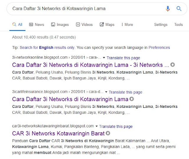 Cara Daftar 3i Networks di Kotawaringin Lama