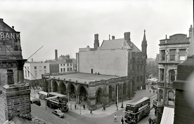 Preston Town Hall - Ground Floor and North Section Remains After the Fire