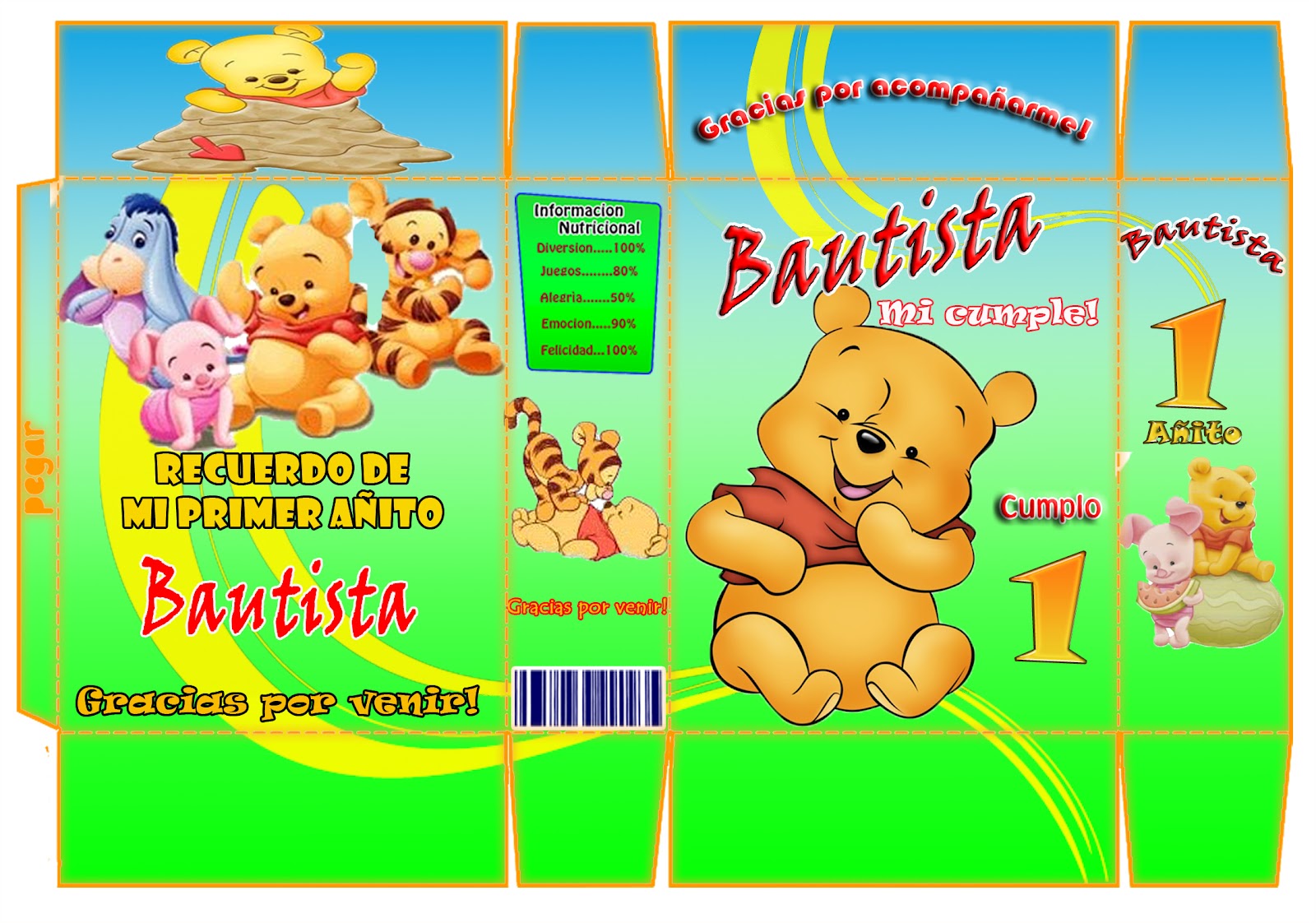 juegos de baby shower originales Winnie Pooh Baby Shower | 1600 x 1122