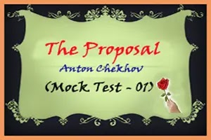 The Proposal - M.C.Q. (Mock Test - 01)