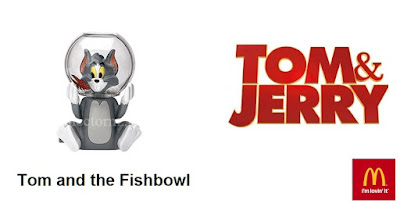 McDonalds Tom and Jerry Happy Meal Toys 2021 Tom and the Fishbowl toy