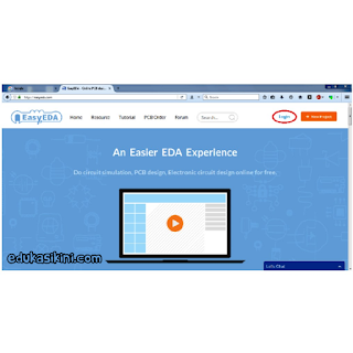 Merancang Sirkuit PCB Secara Online Gratis dengan EasyEDA