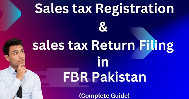 Sales Tax Registration & Sales Tax Return Filing
