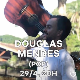 Dia 29-04 Douglas Mendes no Arte Sesc Bistrô em Teresópolis