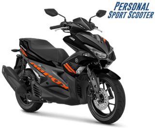 7 Gambar Yamaha Aerox 155 VVA Dengan Warna Baru