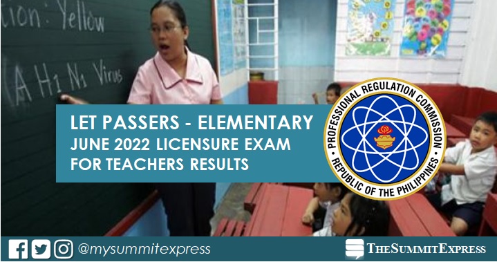 June 2022 LET Result Elementary: Alphabetical List of Passers