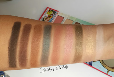 THE BALM VOYAGE 2 FAR SWATCH