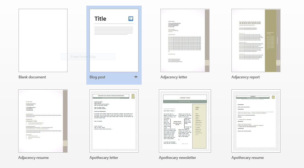 Create new blog post
