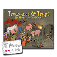 Frugal GM Review: Treasures & Traps Card Game