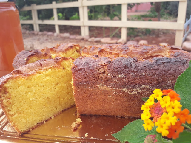 Plum cake de naranja 