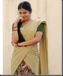 Shivada Nair in Half Saree Stills
