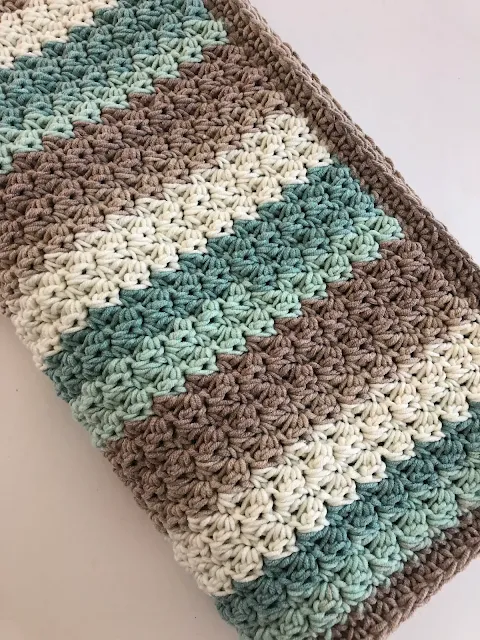 sand and sea baby afghan pattern