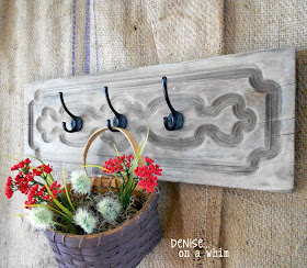 Hook Board from Salvaged Drawer Front via http://deniseonawhim.blogspot.com