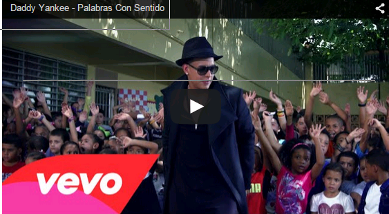 usica de Daddy Yankee - Palabras Con Sentido