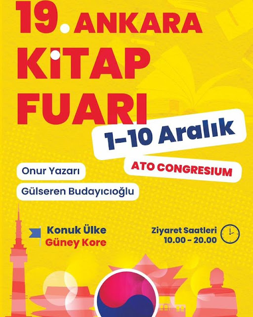 19. Ankara Kitap Fuarı 01-10 Aralık 2023