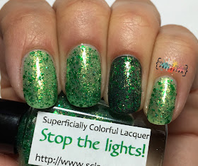 Superficially Colorful Lacquer Stop the Lights