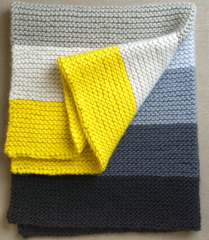 Super Easy Crib Blanket - Free Knitting Pattern