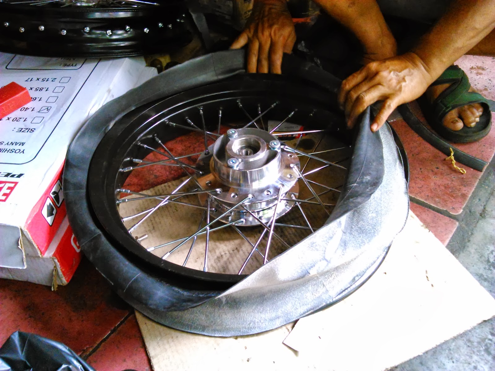 Share The Story Modifikasi Satria FU Velg Jari Jari Tapak