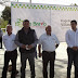 El Presidente Municipal Rogelio Villaseñor Sánchez Inaugura calle de Concreto Hidráulico.