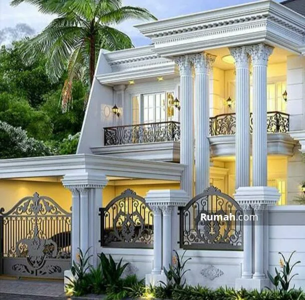 Rumah Mewah Konsep Klasik Modern 2 Lantai Di Jagakarsa