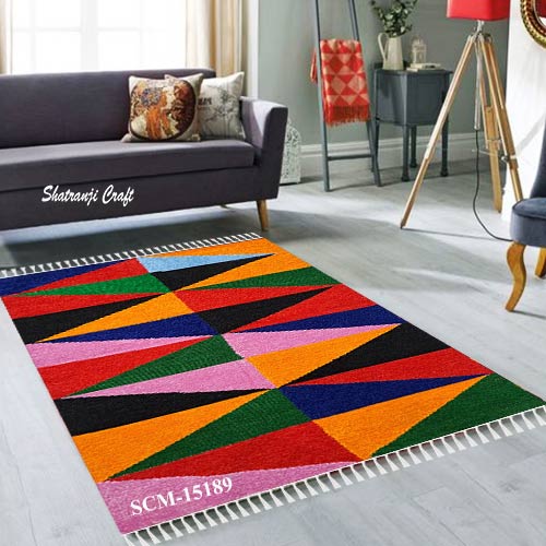 Satranji popular design price 3x5 feet floor carpet in Rangpur Craft শতরঞ্জি দাম SCM-15189