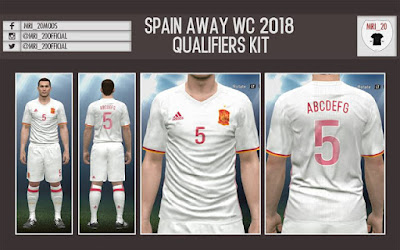 MRI_20 PES 2017 Spain WC 2018 Qualifiers Kit Pack