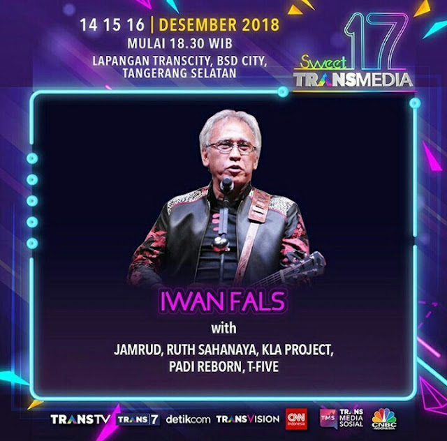 Penampilan Iwan Fals Sweet17 Transmedia