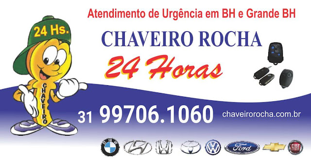 Chaveiro 24 horas em BH