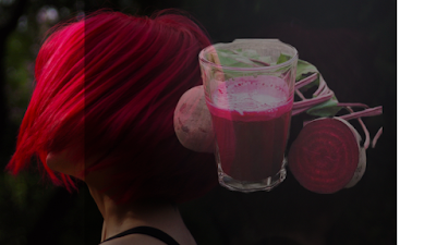 Beetroot juice is great for hair.