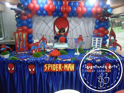 festa infantil homem aranha spider man ponta grossa