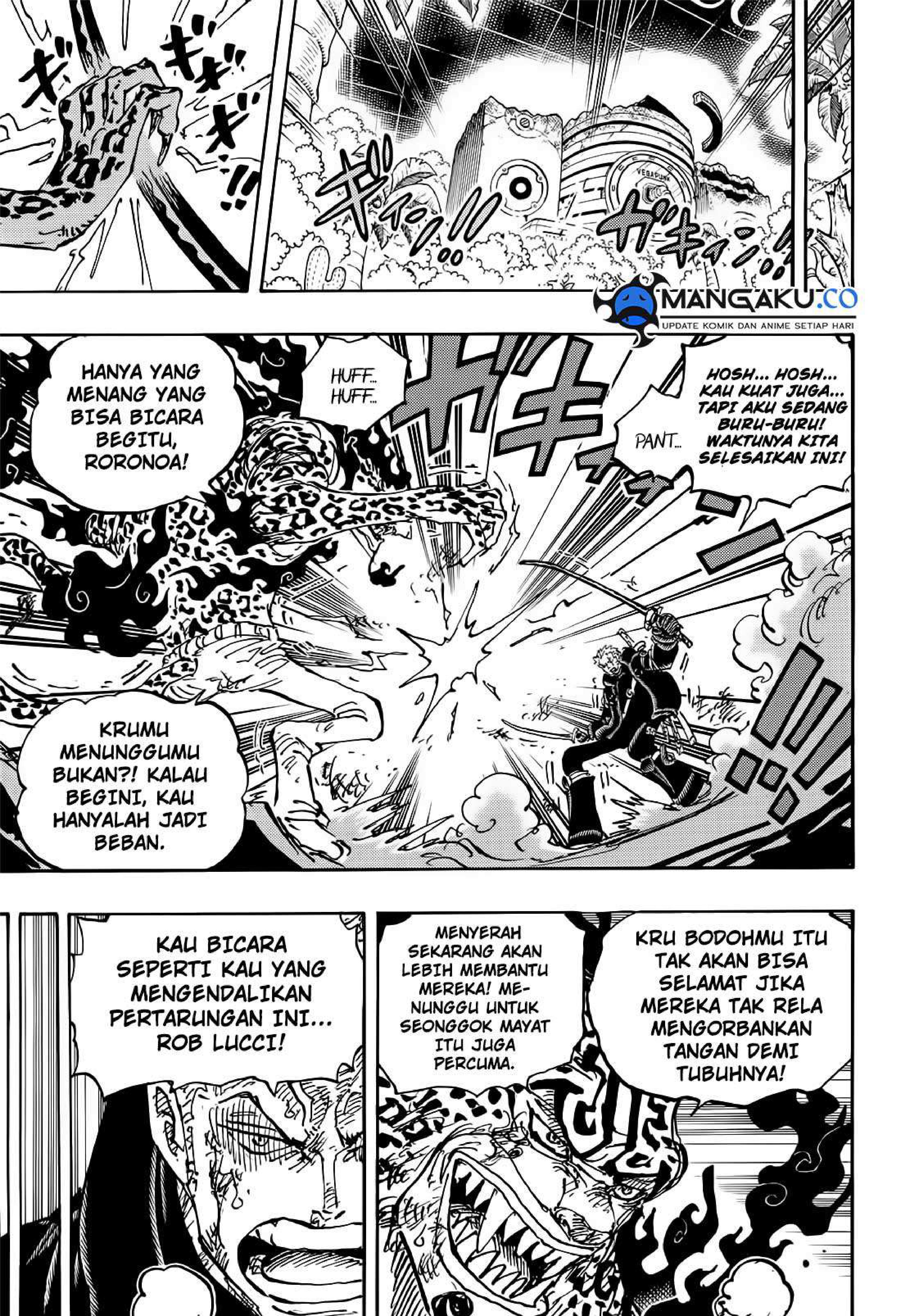 Manga One Piece Chapter 1107 Bahasa Indonesia