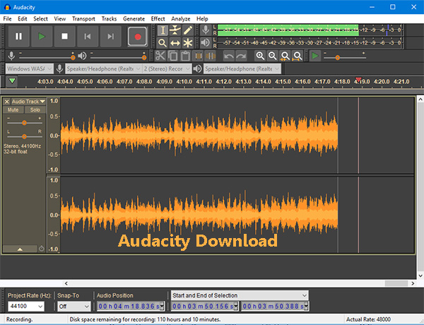 Download Audacity - Phần mềm chỉnh sửa âm thanh, ghi âm miễn phí b