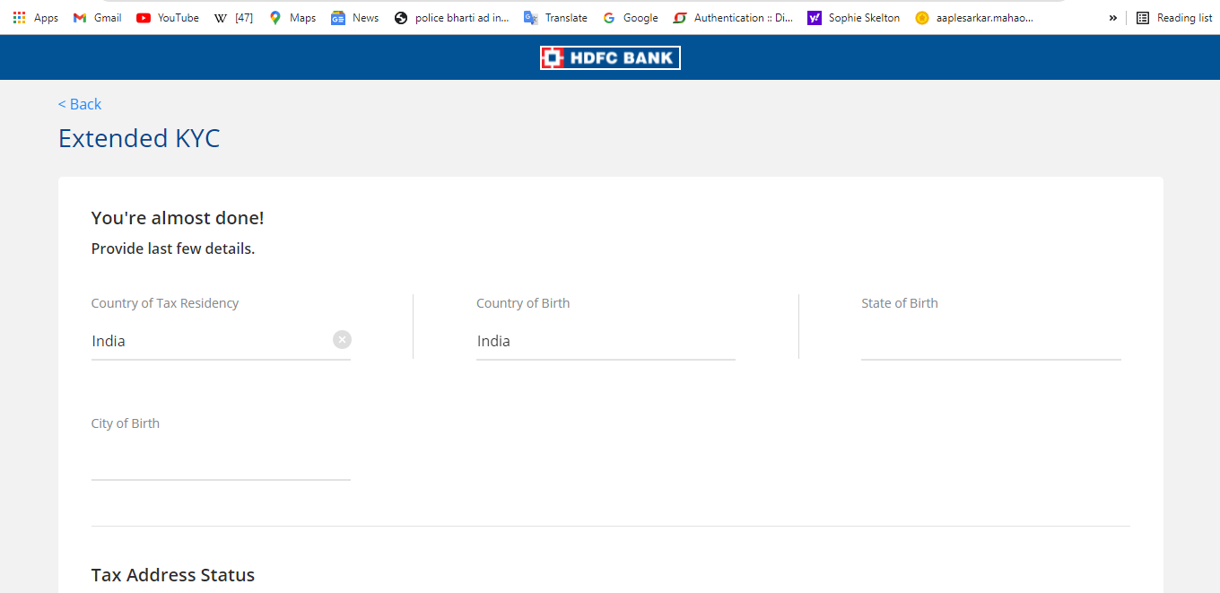 hdfc regular savings account