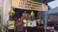 Mempererat Tali Silaturahmi, FJMT Tetap Mendukung Kinerja Polsek Medan Tuntungan dan Serta Wujudkan Kelancaran Arus Mudik Idulfitri 2024